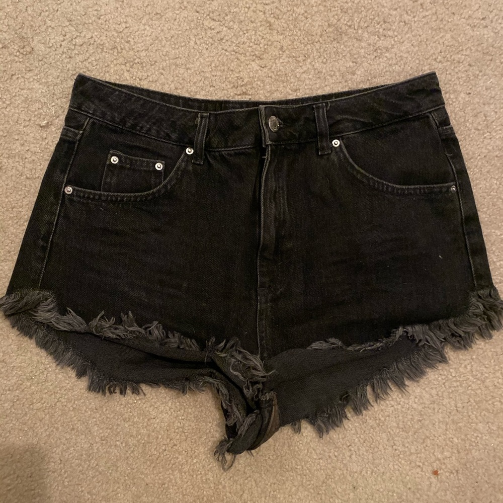TOPSHOP Kiri High-Waisted Shorts US SIZE 10